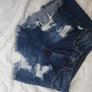 Kendall and Kylie jean shorts, size 7/28